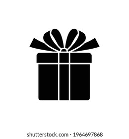 Gift Box icon design template. Gift symbol. Birthday symbol. Vector.