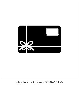 Ilustración de diseño de icono de cuadro de regalo aislada