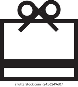 Geschenkbox-Symboldesign-Vorlage
