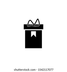 gift box icon design vector template