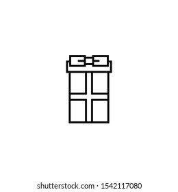 gift box icon design vector template