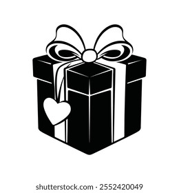 Icono e ilustración de la caja de regalo