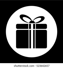 Gift box icon illustration design