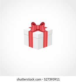 gift box Icon Isolated on White Background