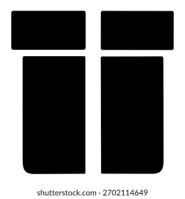 Gift Box icon or logo isolated sign symbol vector illustration - high quality black style vector icons