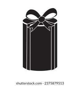 plantilla de diseño vectorial de logotipo de icono de caja de regalo