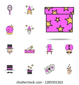 gift box icon. magic icons universal set for web and mobile
