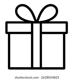 Icono de caja de regalo sobre fondo blanco Vector
Icono de Vector