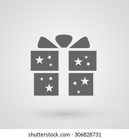 Gift box icon - Present button