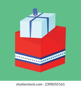 Icono de la caja de regalo. Presente - una oferta personal. Embalaje de regalo.