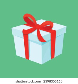 Geschenkbox-Symbol. Present - ein persönliches Angebot. Geschenkverpackung.