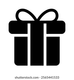 A gift box icon representing presents, celebrations, or special occasions