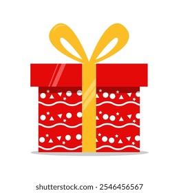 Gift box icon set. Gifts and presents for holiday celebration and special sales offer. birthday celebration, special give away pack Isolated birthday or anniversary box with white background.