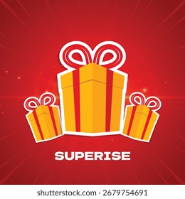 Symbolsatz für Geschenkbox. Geschenkbox für den Urlaub. Abstrakte Geschenkbox Collection Set Logo Vektor Design Icons Symbol Illustration.