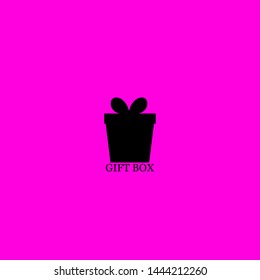 gift box icon sign signifier vector