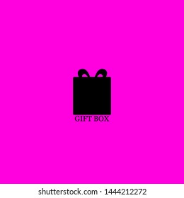 gift box icon sign signifier vector