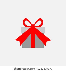 Gift box icon sign vector isolated