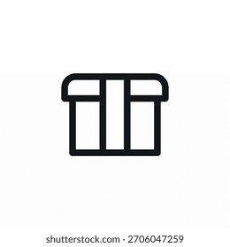 Geschenkbox, Symbol, Vektor