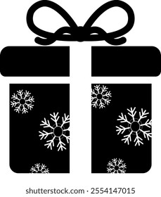 Gift box icon in Trendy Flat style. Gift box with ribbon icon Set. gift box.
