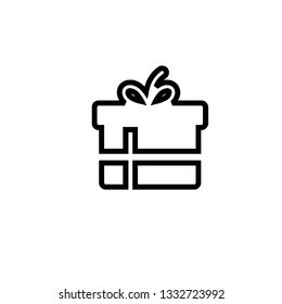 gift box icon vector