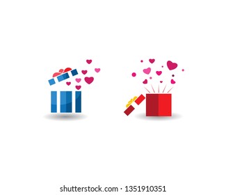 Gift Box icon Vector