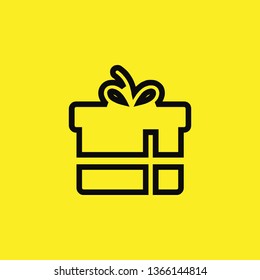 gift box icon vector