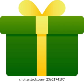  Vector de icono de caja de regalo para la celebración de Navidad. Diseño de regalo como icono, símbolo, invierno o decoración navideña. Gire el actual recurso gráfico de iconos para el diseño de eventos de la temporada fría