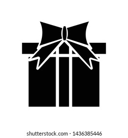 Gift box icon vector design template