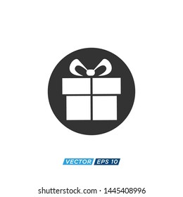 Gift Box Icon Vector Design Illustration 
