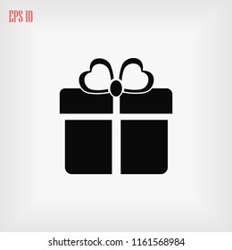 Gift box icon, 

Vector EPS 10 illustration style