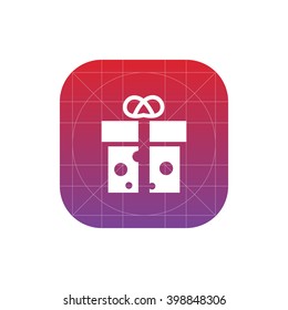 gift box icon. vector eps10  icon