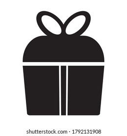 Gift Box Icon. vector graphics designs 