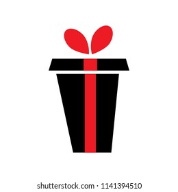 Gift box icon vector illustration
