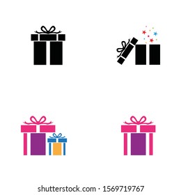 Gift Box Icon Vector Illustration design
