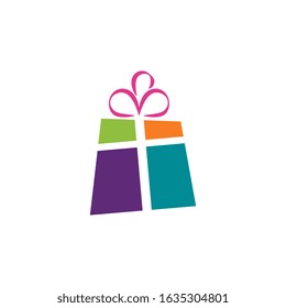 Gift Box Icon Vector Illustration design
