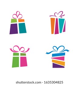 Gift Box Icon Vector Illustration design