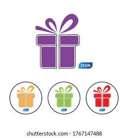 Gift Box Icon Vector Illustration design