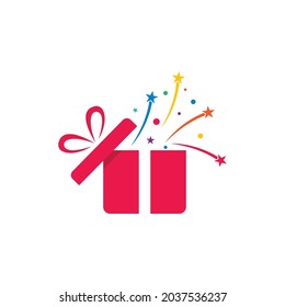 Gift Box Icon Vector Illustration design