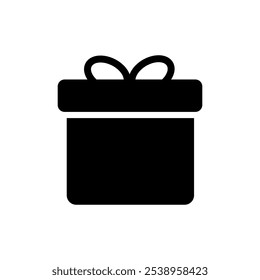 Geschenkbox-Symbol, Vektorgrafik 