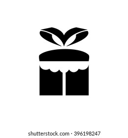 Gift box icon vector illustration