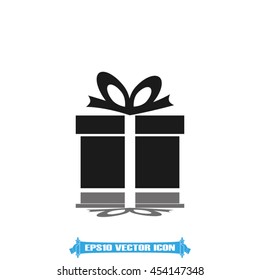 Gift box icon vector illustration EPS 10.