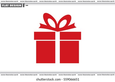 gift box icon vector illustration 