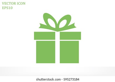 gift box icon vector illustration 