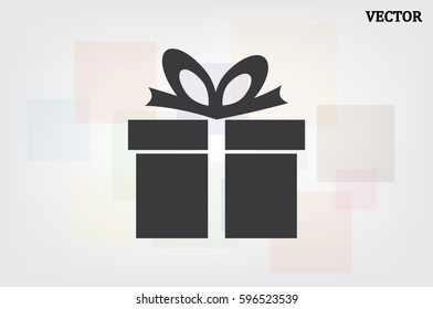 gift box icon vector illustration.