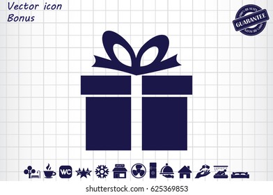 gift box icon vector illustration.