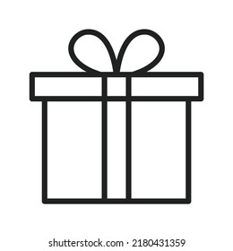 Gift Box icon vector image. Can also be used for Physical Fitness. Suitable for mobile apps, web apps and print media.