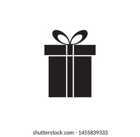 Gift box icon vector style illustration