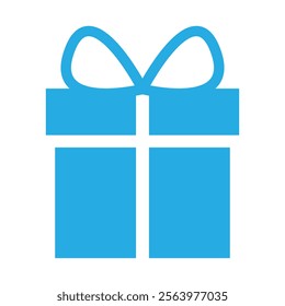 Gift box icon vector symbol illustration