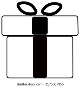 Gift Box icon.Vector