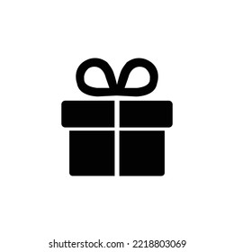 gift box illustration. gift box icon. VECTOR ICON GIFT Box